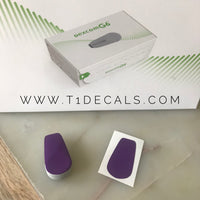 Solid Purple Dexcom G6 Decal