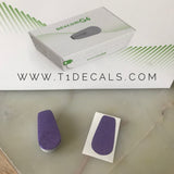 Purple Shimmer Dexcom G6 Decal