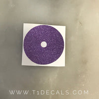 Purple Shimmer Freestyle Libre Decal