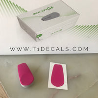 Solid Pink Dexcom G6 Decal