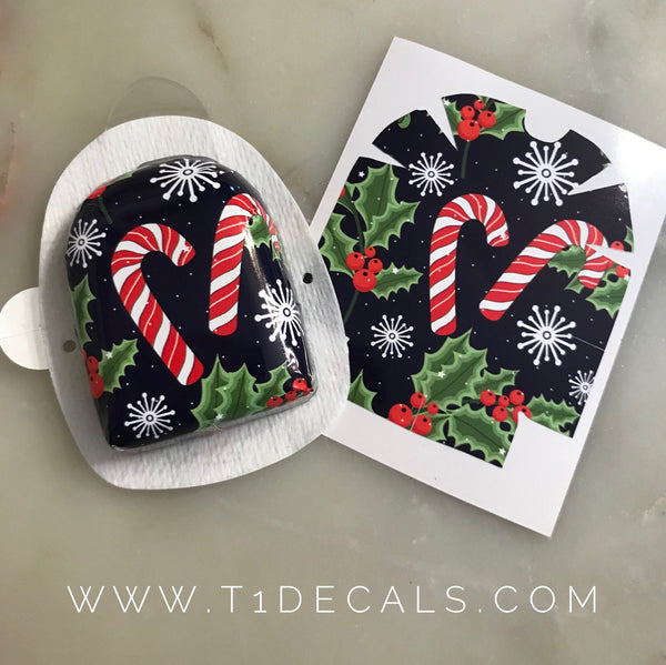 Candy Cane Lane Omnipod Decal