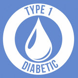 Blood Drop Type 1 Diabetic Car Decal - Laptop Decal - T1D
