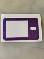 Purple Shimmer T-Slim Decal