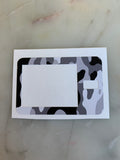 Black and White Camo T-Slim Decal