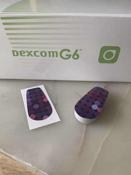 Bokeh Lights Dexcom G6 Decal