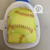 Softball  -  Omnipod Decal Sticker