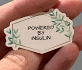 Mini Powered by Insulin Sticker