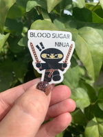 Blood Sugar Ninja  Sticker
