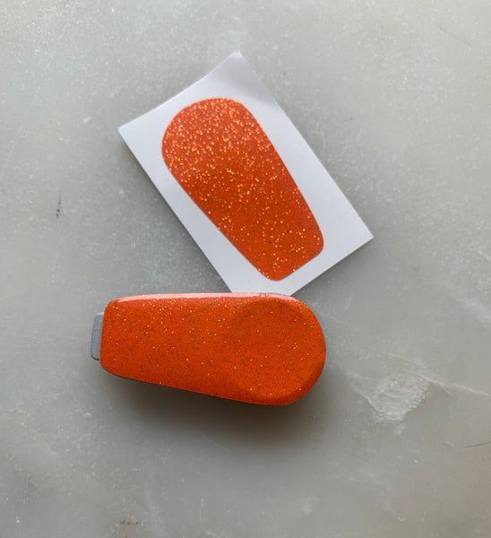 Orange Shimmer Dexcom G6 Decal