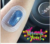 Periwinkle Shimmer Dexcom G6 Decal