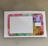 Watercolor T-Slim Decal