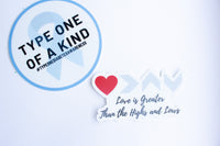 Type One of a Kind Sticker