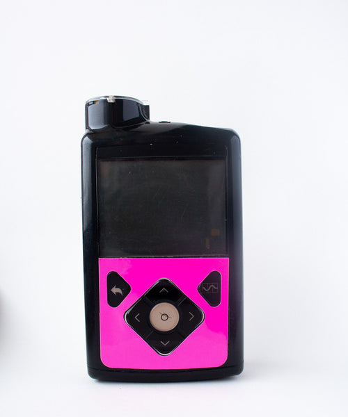 Neon Pink Medtronic 670G / 770G Pump Decal Sticker