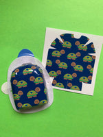 Tiny Mr Turtle-  Omnipod Decal Sticker