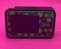 Neon Floral T-Slim Decal