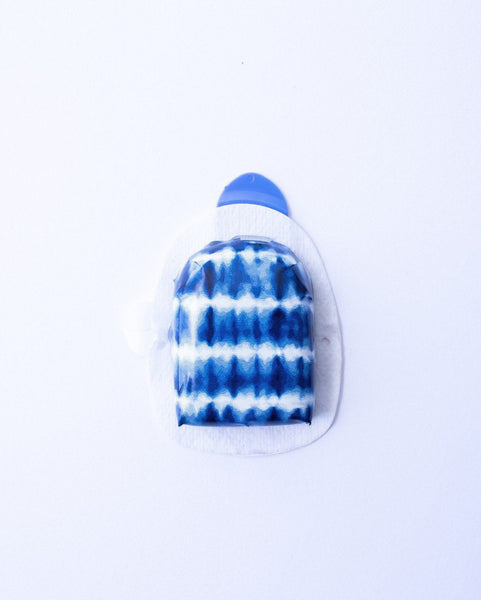 Blue Tie Dye Omnipod Decal