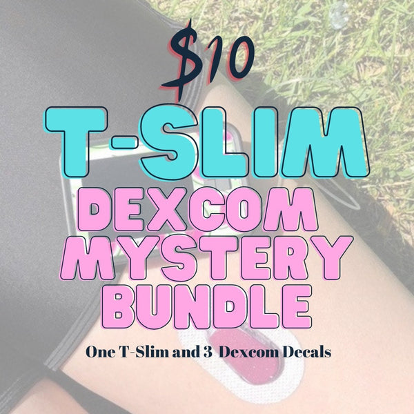 Mystery Bundle: 1 T-Slim & 3 Dexcom Decals