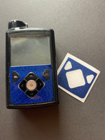 True Blue Shimmer  670G / 770G Pump Decal Sticker