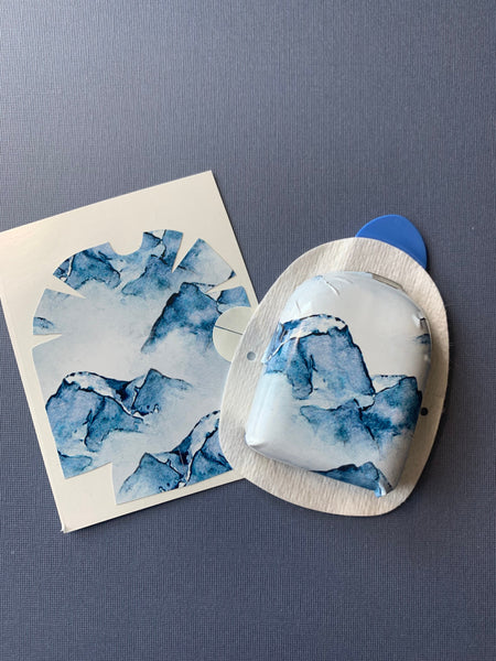 Mystic Mountains Omnipod Decal