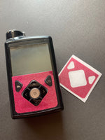 Pink Shimmer 670G / 770G Pump Decal Sticker