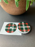 Christmas Plaid Freestyle Libre Decal