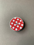 Red Polka Dot Freestyle Libre Decal