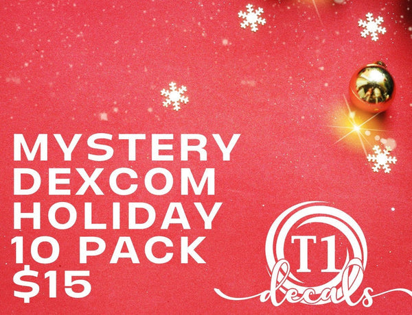 Holiday Dexcom Decal Mystery Pack
